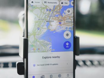 google-map-on-mobile-device